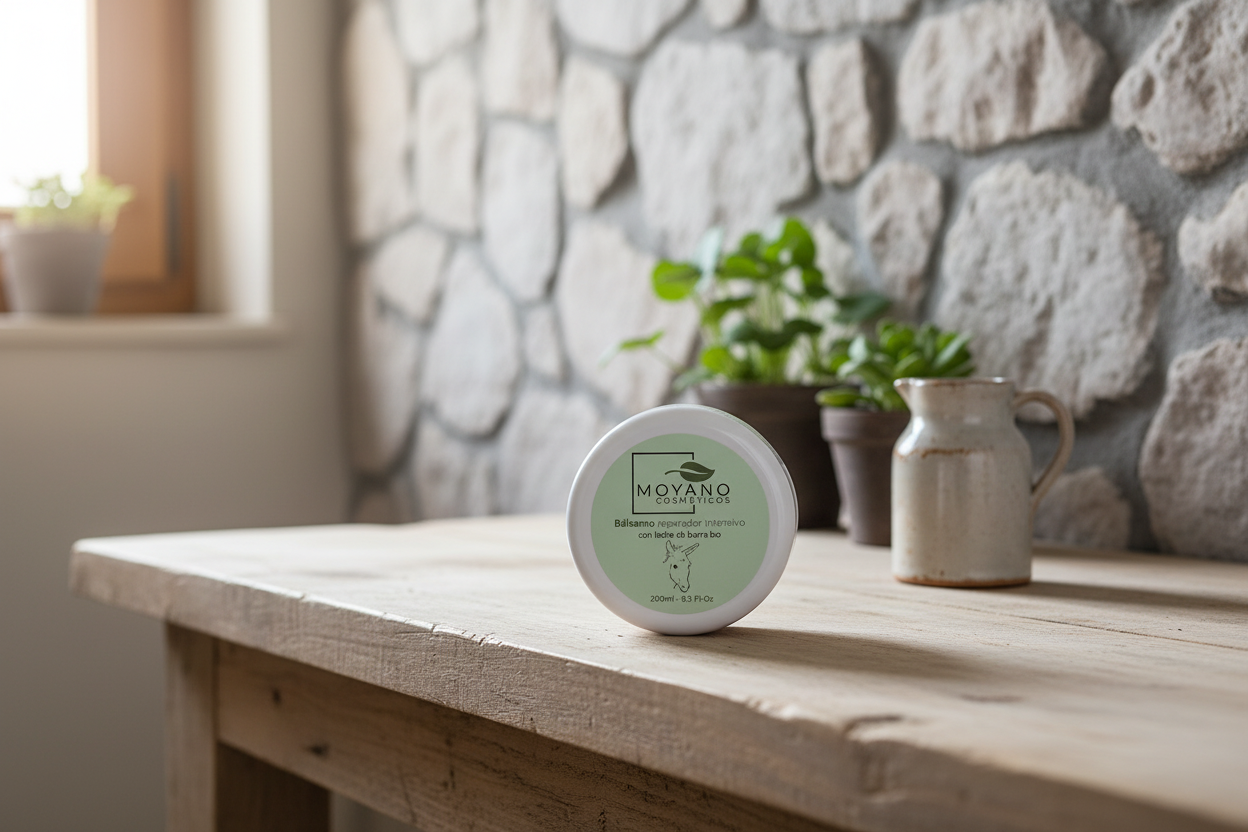 Bálsamo reparador intensivo con Leche de Burra Bio