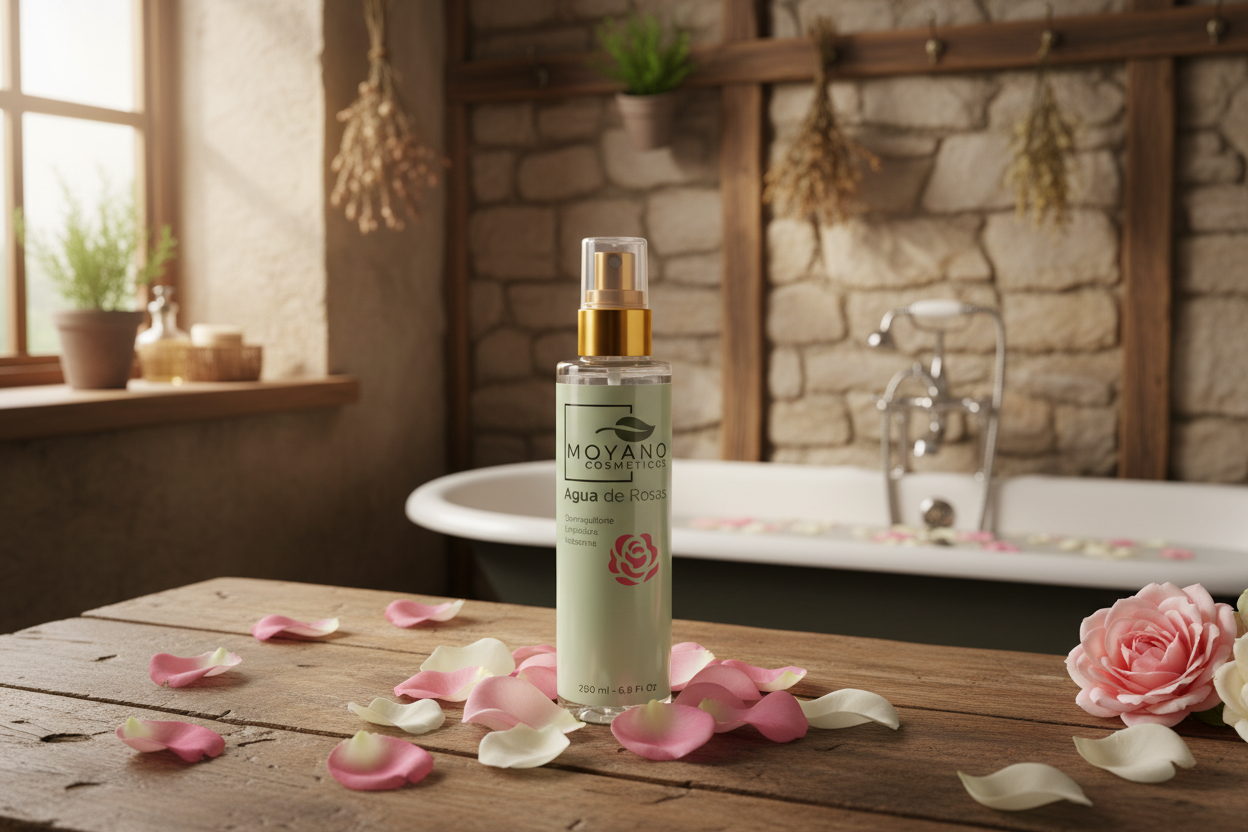 Agua de Rosa Limpiadora y Desmaquillante 200 ml (Spray)