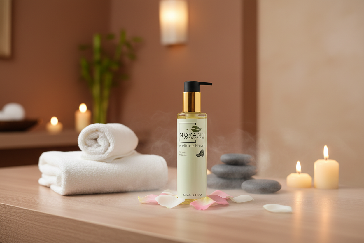 Aceite de Masaje con Rosa