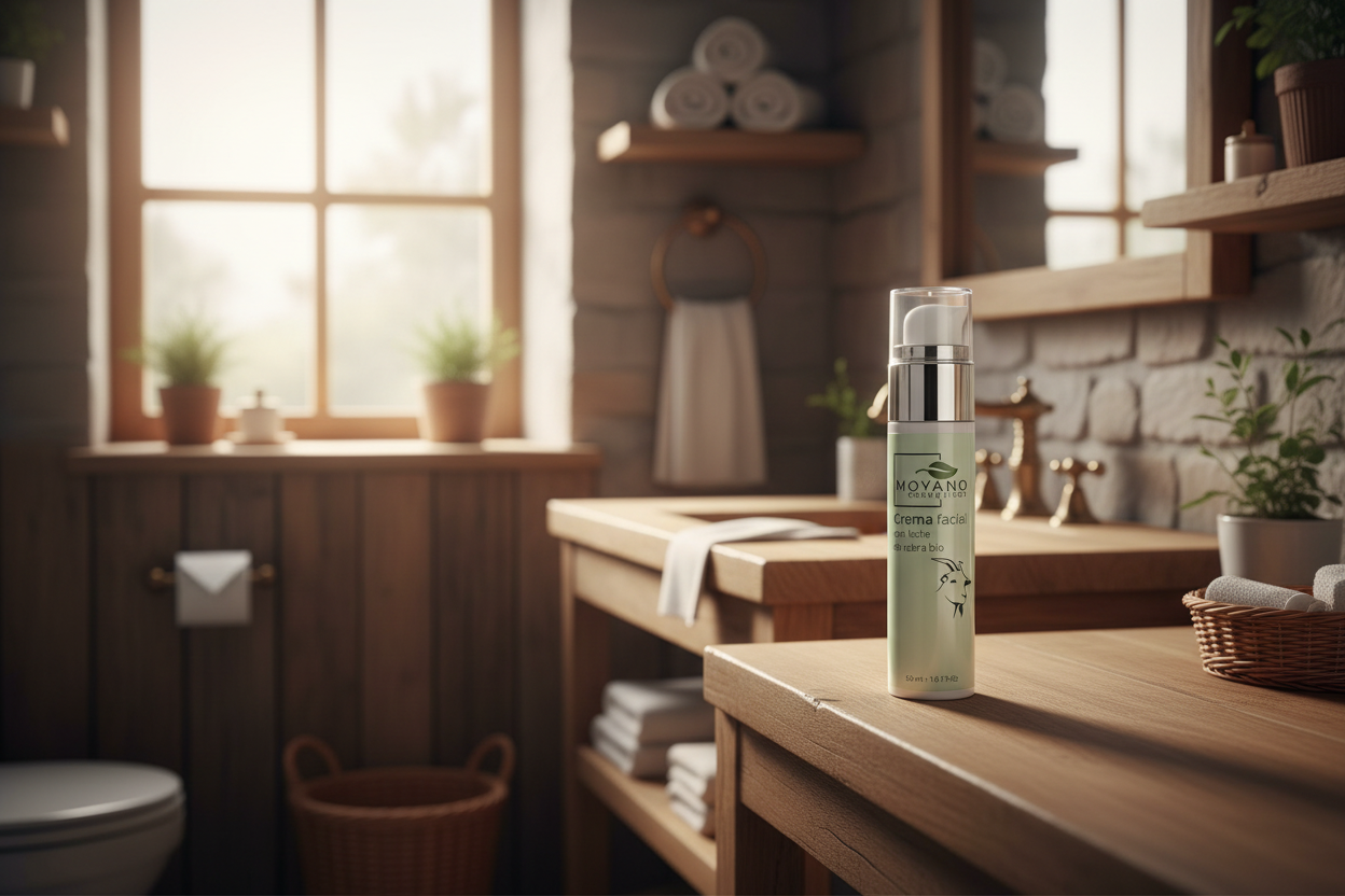 Crema facial con leche de Cabra Bio