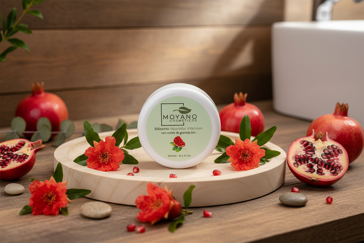 Bálsamo reparador intensivo con Aceite de Granada Bio